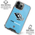 NHL Utah Mammoth Distressed Blue iPhone 16 Pro Max Clear Case